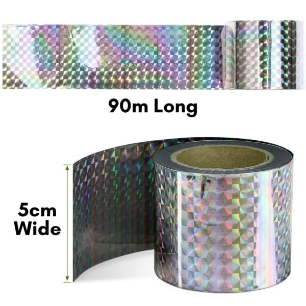 buy holographic tape for birds